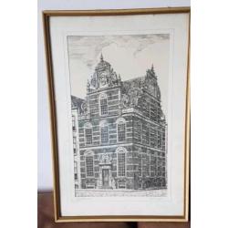 Tekening   Goudkantoor Groningen