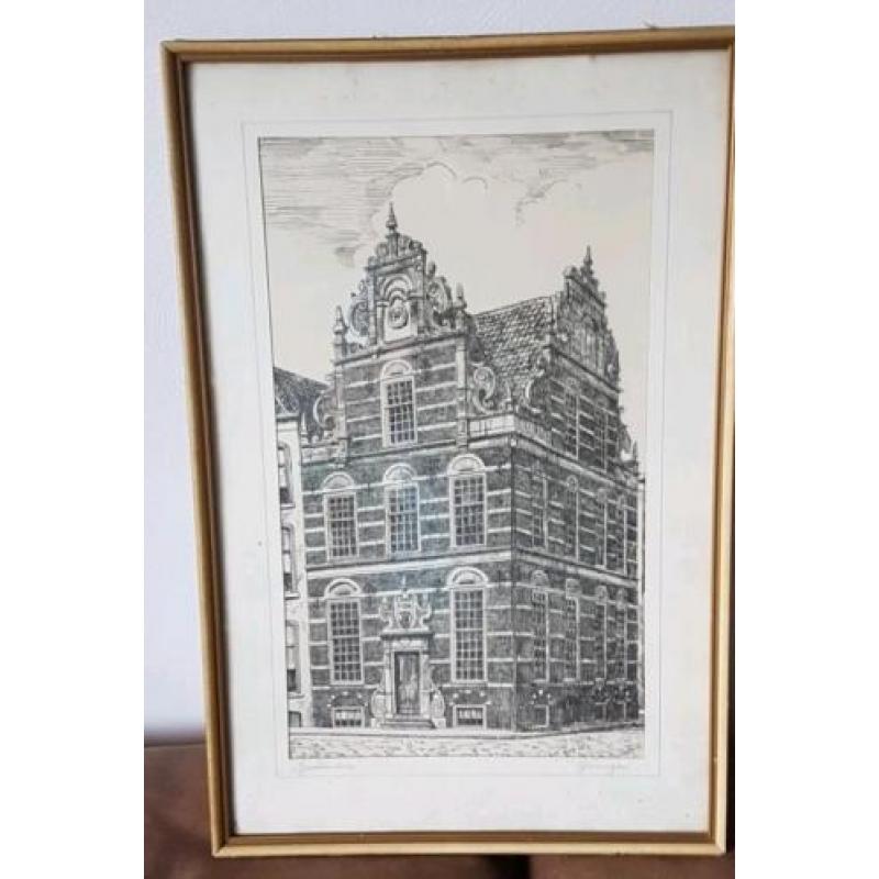 Tekening   Goudkantoor Groningen