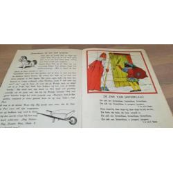 Oud pop-up boek sint Nicolaas sinterklaas 1950