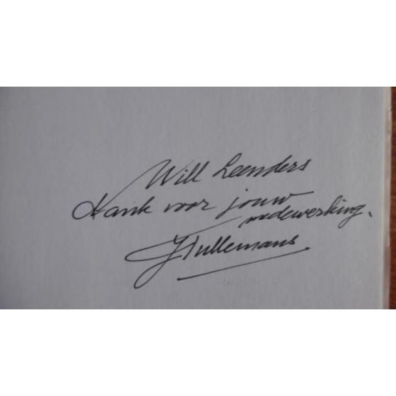 Jan Tullemans - Originele tekening - Will Leenders - Boek