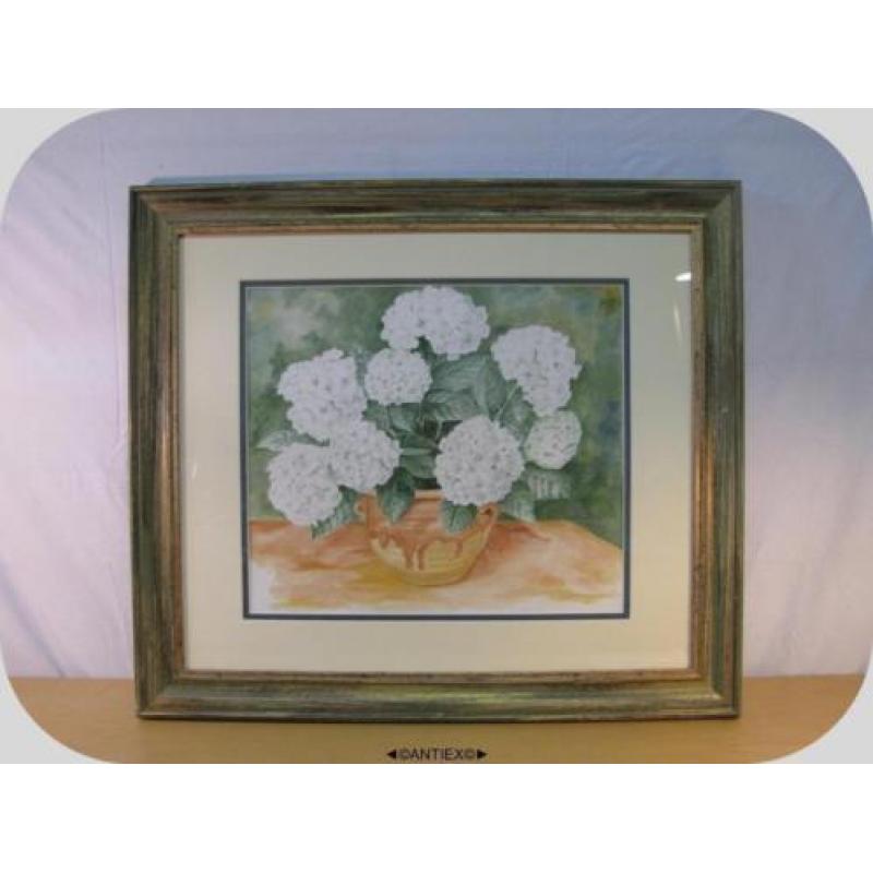 1702 - aquarel bloemen Jan Mesman - € 75