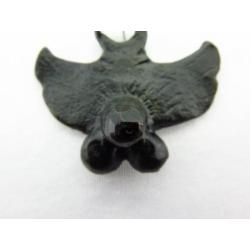 Roman bronze fallus amulet