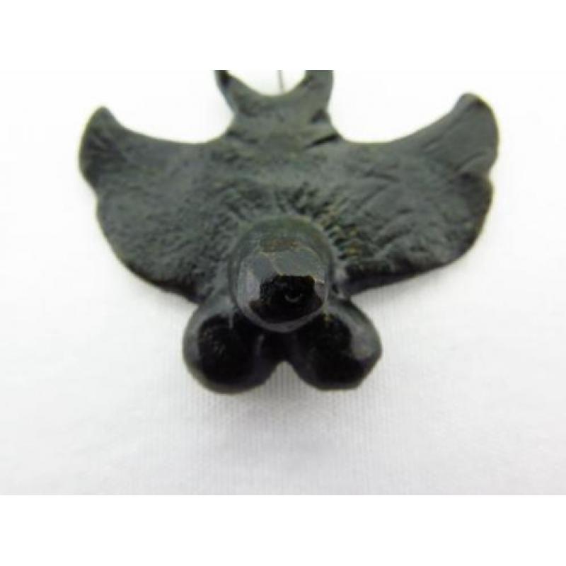 Roman bronze fallus amulet