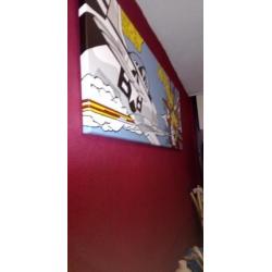 Roy Lichtenstein Whaam! 50 cm x 130 cm