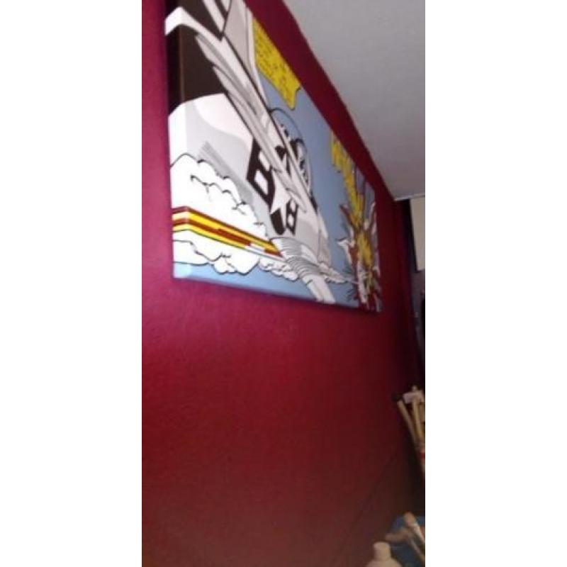 Roy Lichtenstein Whaam! 50 cm x 130 cm