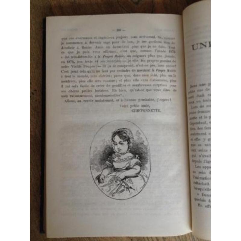 La Poupee Modele Journal petites filles 1872 poppen