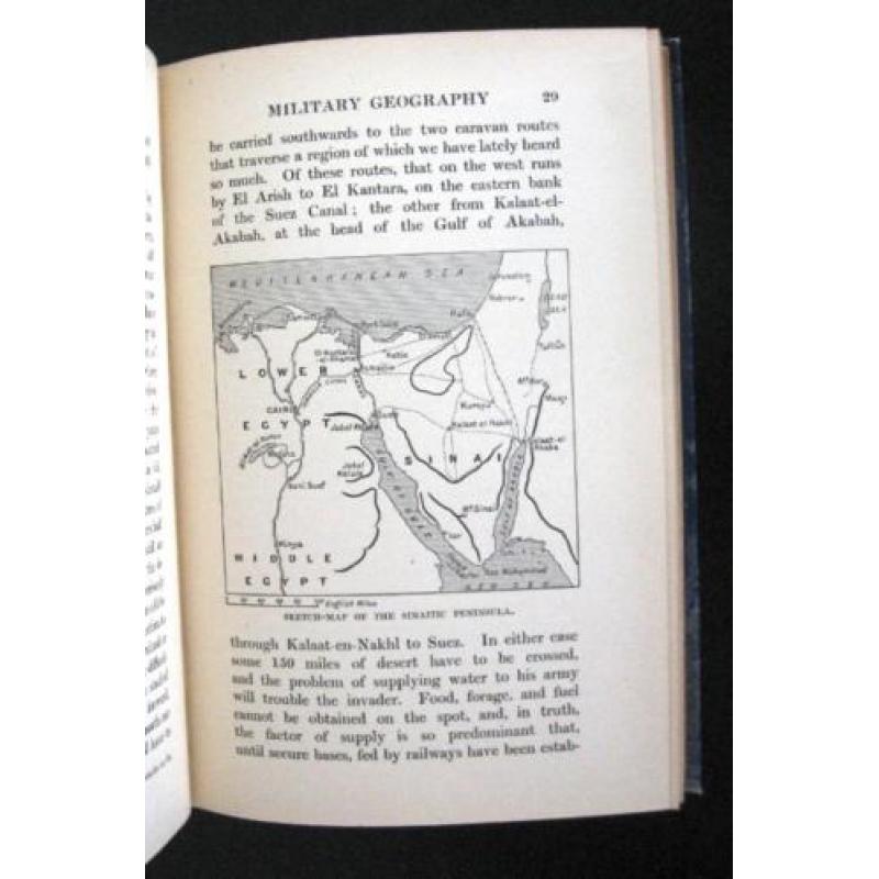 Introduction to Military Geography 1909 Geografie en oorlog