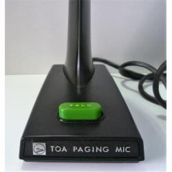 Toa paging mic,pm-600d tafelmicrofoon.