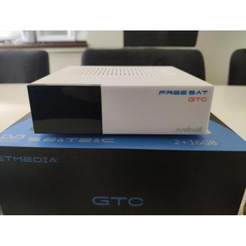 GTC Satellite Receiver DVB-S2 DVB-C DVB-T2 & Android Tv Box