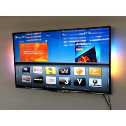 Philips smart tv 3D ambilight full HD led lcd WiFi