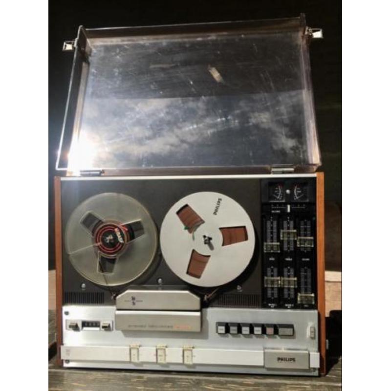 Retro Phillips HiFi Bandrecorder incl 8banden type N4 416/00