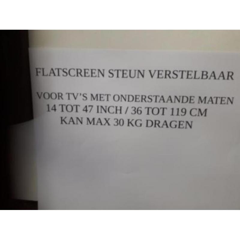 TV steun | 3 | flatscreen | ophangbeugel | TV Beugel