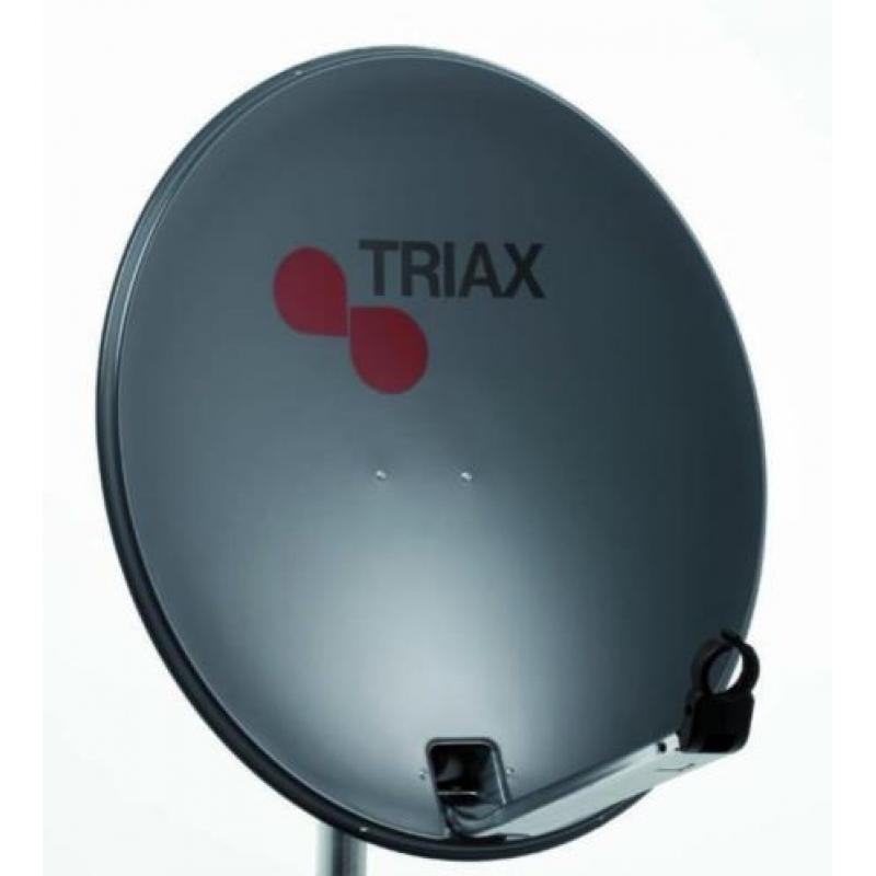 Triax satelliet schotel antenne van 64 cm, antraciet