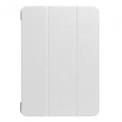 Witte stijlvolle hoes voor iPad 2017 2018 Tri-Fold Smartcase