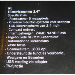 AGK stand-alone Film Strip Scanner 2.4"