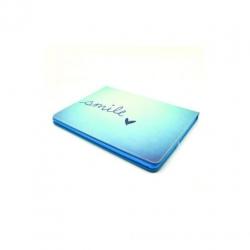 iPad Air 1 lederen leren leer hoes hoesje case Blauw - Smile