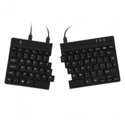 R-go split ergonomisch toetsenbord, azerty (be), zwart, b...