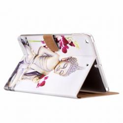 Ntech iPad Air Boeddha & Bloem Design Booktype Kunstleer H