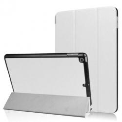 Witte stijlvolle hoes voor iPad 2017 2018 Tri-Fold Smartcase