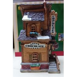 Kerst lemax chocolaterie huisje