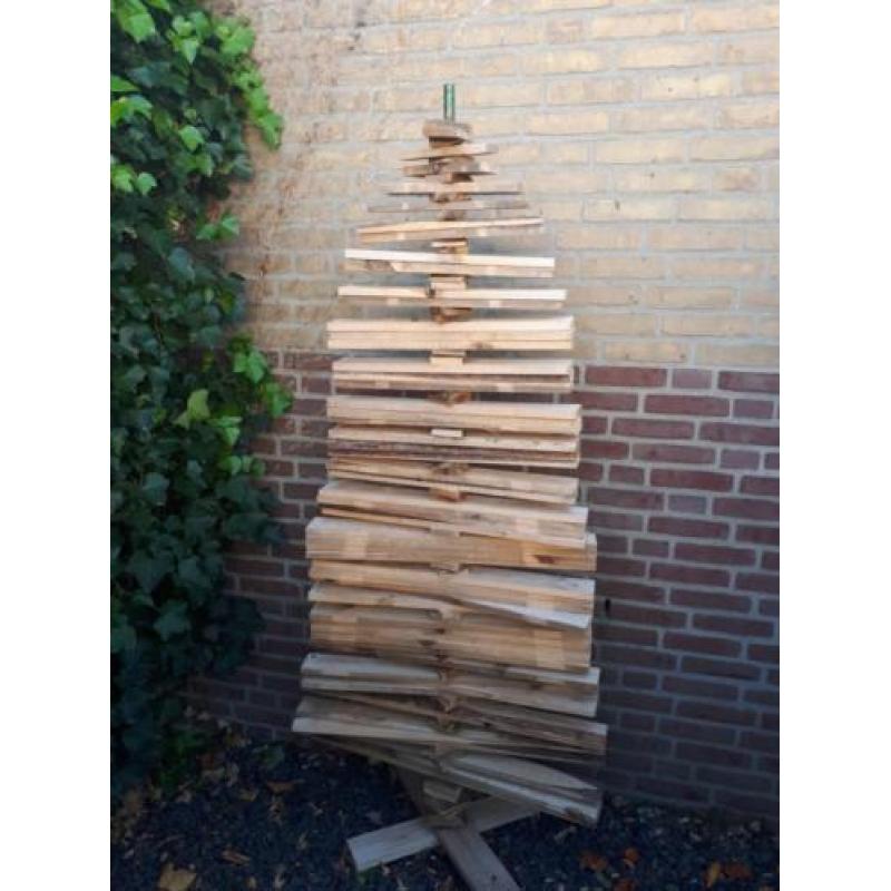 3D kerstboom van hout