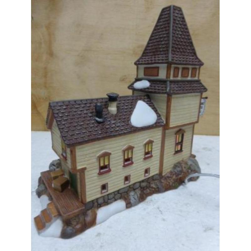 department 56 Pembroke Textile Mill kerstdorp watermolen