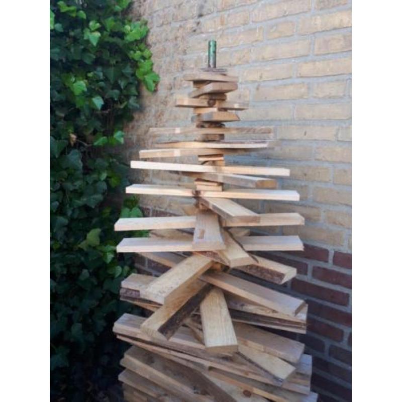 3D kerstboom van hout