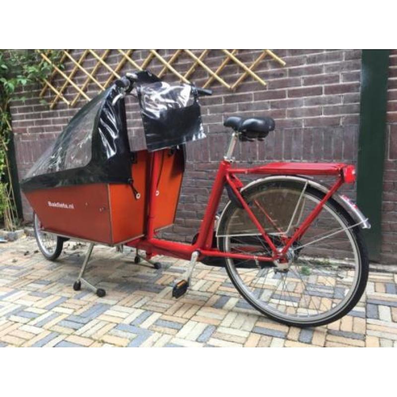 Bakfiets punt nl cargo rood