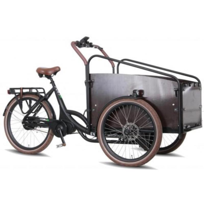 Vogue Supreme Bafang middenmotor elektrische fiets bakfiets