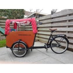 Bakfiets als nieuw!