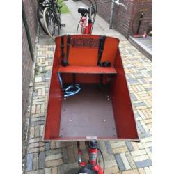 Bakfiets punt nl cargo rood