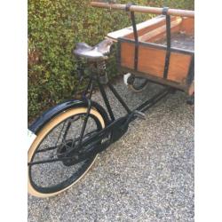 Antieke Gazelle bakfiets ORIGINELE STAAT !!!!! 30/40 jaren