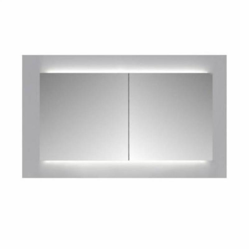 Spiegelkast Sanicare Qlassics Ambiance 120 cm 2 Deuren Al...