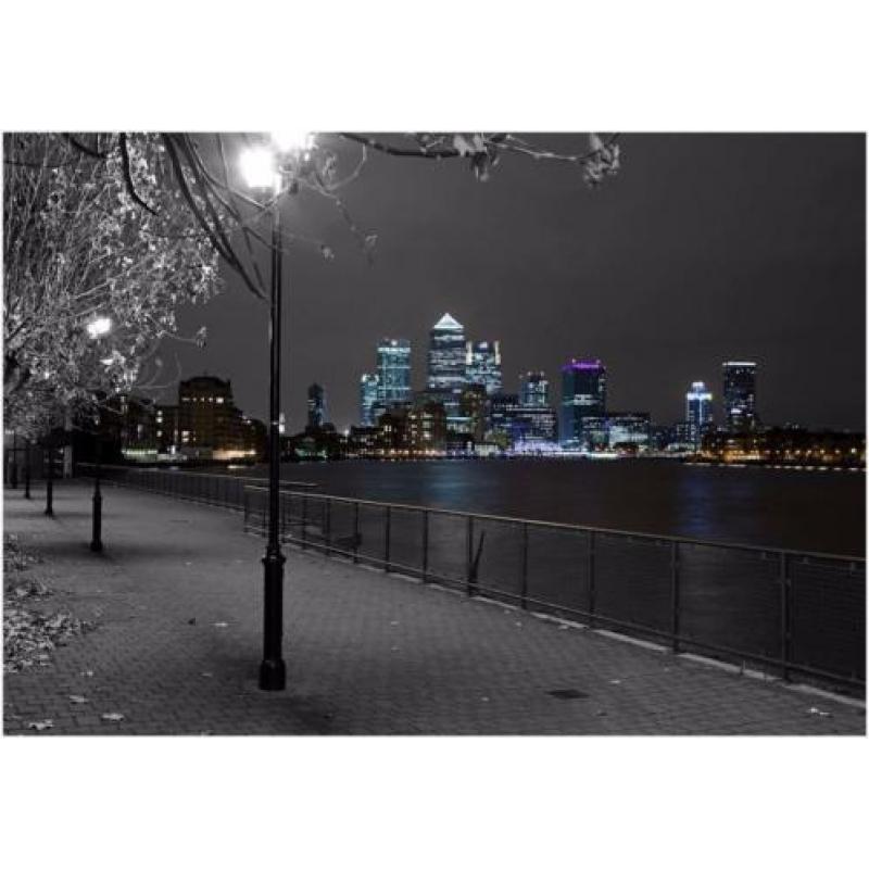 222 London Canary Wharf 420x270 .Fotobehang Behanglijm inclu