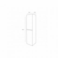 Badkamerkast Differnz The Collection Concept 35x35x165 cm...