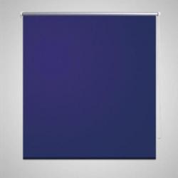 vidaXL Rolgordijn verduisterend 140 x 175 cm marineblauw