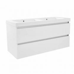 Badmeubelset Livorno 120X48X50 Cm Hoogglans Wit