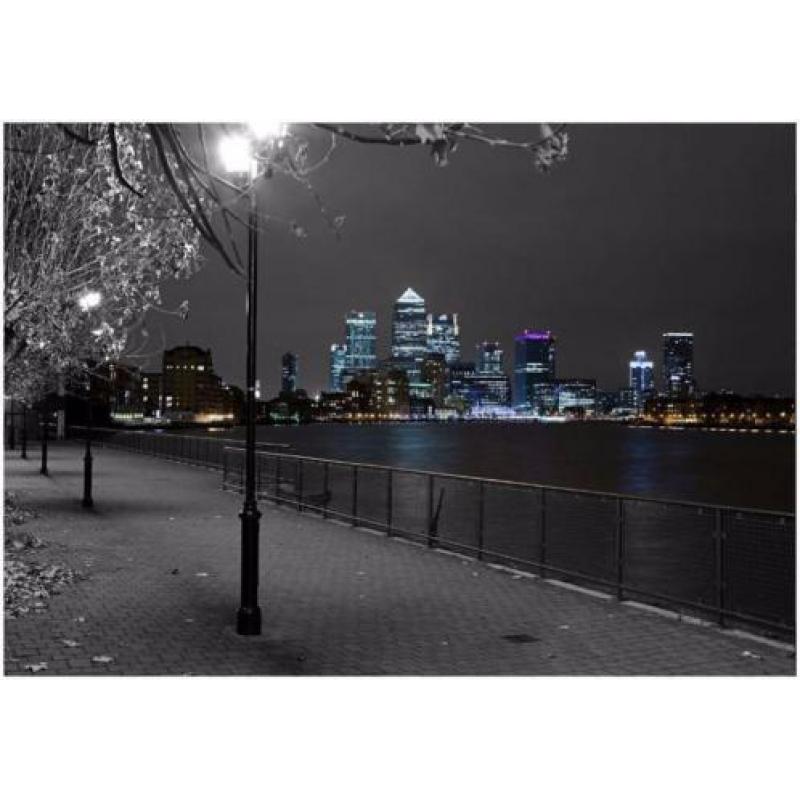 222 London Canary Wharf 420x270 .Fotobehang Behanglijm inclu