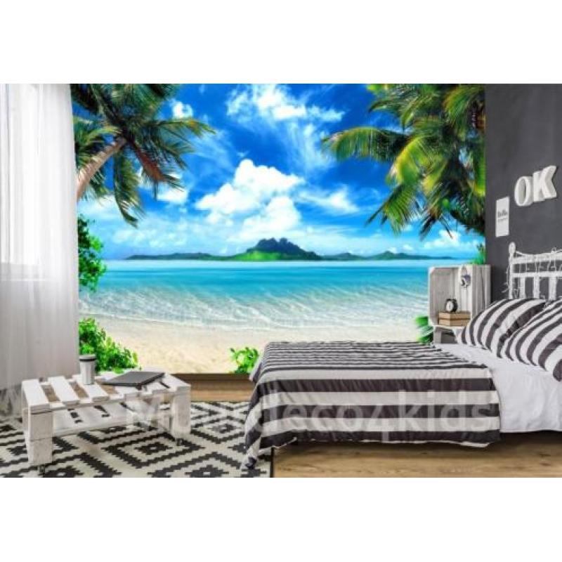 Strand fotobehang Ocean Breeze, Strand behang