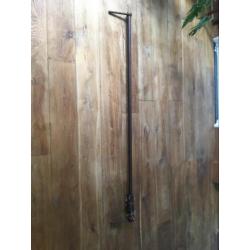 Gordijn rails - hout - 162 cm