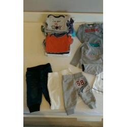 Groot kinderkleding pakket jongens maat 50/56