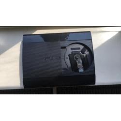 Sony PS3 super slim 500 GB + Games + Headset