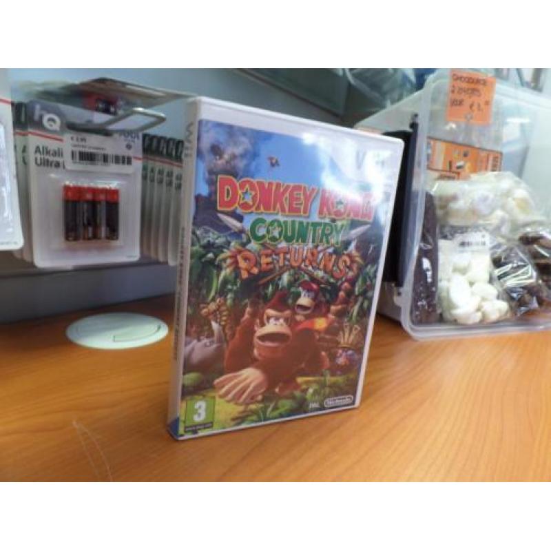 Donkey Kong Country Returns voor de wii! - Used Products D.