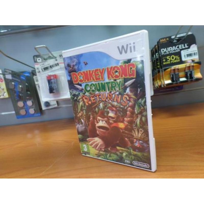 Donkey Kong Country Returns voor de wii! - Used Products D.