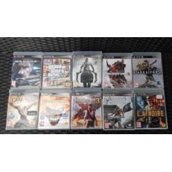 Playstation 3 spelletjes 10 stuks