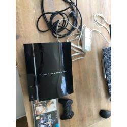 Playstation 3 origineel,kabels, controller, 2spellen