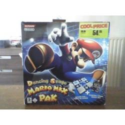 dancing stage mario mix compleet met mat en doos+sleeve